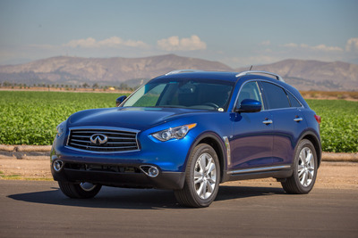 インフィニティ QX70、米国で2015年型…V8廃止でV6に1本化 画像