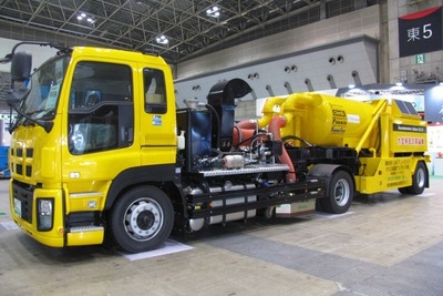 【NEW環境展14】走りながら道路を除染、トレーラーで実証実験へ 画像