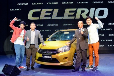 スズキ、タイで新型乗用車 セレリオ 発表…約112万円から 画像