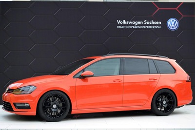 VW ゴルフ ヴァリアント 新型、320psにパワーアップ…サスペンションはiPhoneで調整 画像