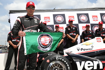 【INDYCAR 第8戦】パワー、テキサスでの2年連続ポール獲得...琢磨は16位 画像