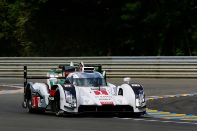 【ルマン24時間 2014】アウディ、練習走行で大クラッシュ 画像