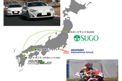 SUGO・岡山国際・オートポリス、ライセンスの共通化を発表 画像