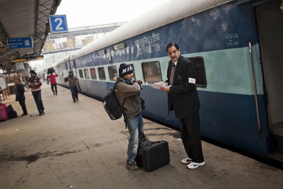 ボーダフォンがアハメダーバード～ムンバイ間の列車で3G通信サービスを提供 画像