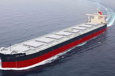 ジャパンマリンユナイテッド、次世代省エネ型バルクキャリアー「AZUL BRISA」引渡し 画像