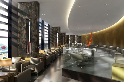 エア・カナダ、ヒースロー空港に「メープルリーフ・ラウンジ」…自宅のようにくつろげる 画像