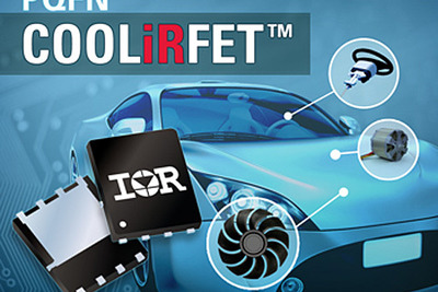 IR、小型PQFNパッケージに収めた車載用パワーMOSFETを発売 画像