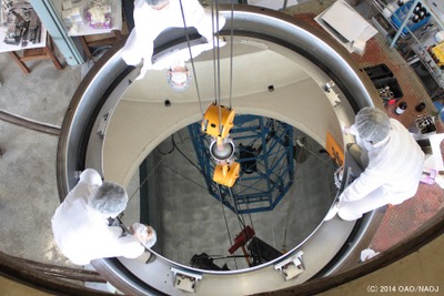 岡山天体物理観測所、188cm反射望遠鏡のメッキ作業が完了 画像