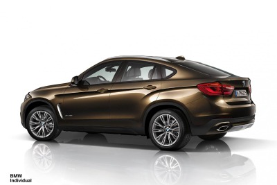 新型BMW『X6』 、欧州でBMWインディビジュアル設定…顧客に合わせたカスタマイズ提案 画像