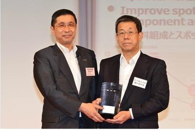 新日鉄住金、日産のイノベーション賞を受賞…1.2GPa級高成形性超ハイテン材で 画像