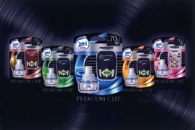 P＆G、車専用消臭芳香剤 ファブリーズ プレミアムクリップを発売 画像