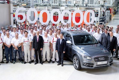 アウディの4WD、クワトロ 搭載車…累計生産600万台に到達 画像