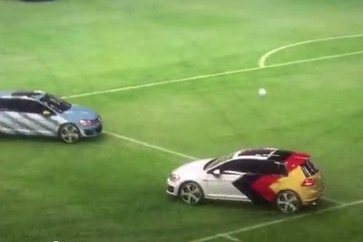 VW ゴルフ GTI 新型、サッカーW杯ドイツチームの優勝を祝福［動画］ 画像