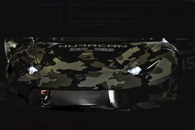 ランボルギーニの新型スーパーカー、ウラカン …レーシングカーを予告 画像