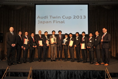 アウディ サービス技能コンテスト世界大会で日本代表チームが優勝…3年ぶり2回目 画像