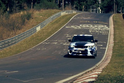 レンジローバー スポーツ 新型に550psの「SVR」…ニュルで量産SUV最速の8分14秒 画像