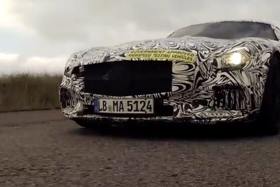 メルセデスの新型スポーツカー、AMG GT …開発順調［動画］ 画像