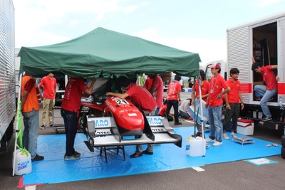 第12回 全日本学生フォーミュラ大会…上智大学、単気筒ターボで軽さを武器に 画像