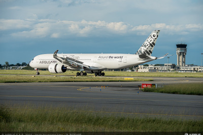 エアバス A350-900、路線実証飛行テスト成功…180時間・15万1300kmを飛行 画像