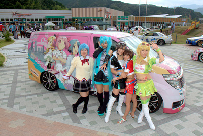 サービスエリアの名物に? 痛車イベント開催…痛車フェス in 静岡SA 画像