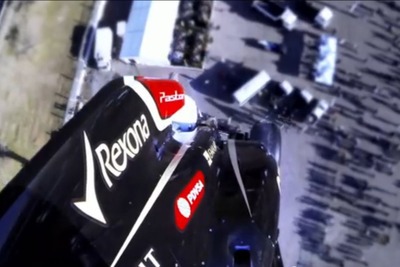 『Top Gear』の覆面レーサー、スティグ…F1マシンでバンジージャンプ［動画］ 画像