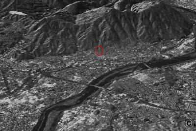 広島土砂災害、レーダー地球観測衛星『だいち2号』からの観測画像を公開 画像