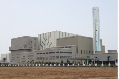 日立造船、中国・天津のごみ焼却発電プラントが完成 画像