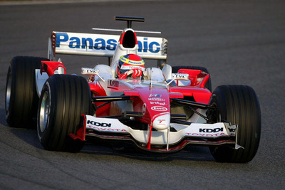 【トヨタF1】ガスコインTF106の初テストに満足 画像