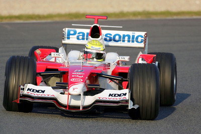 【トヨタF1】写真蔵…2006年型マシン TF106 画像