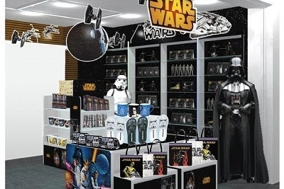 公開1年以上前、はやくもスター・ウォーズのグッズショップOPEN 画像