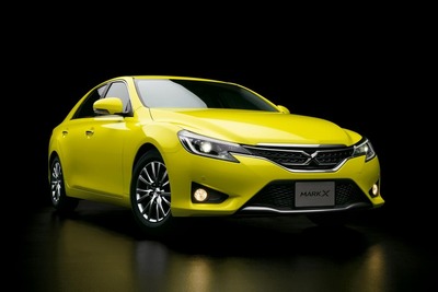 トヨタ マークX 一部改良、イエローカラーの特別仕様も 画像