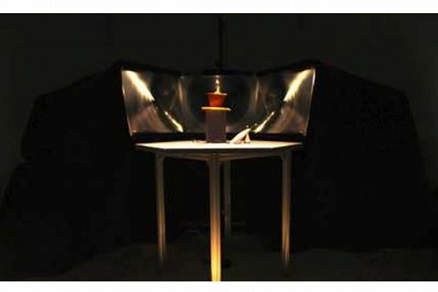 未来のプロジェクションマッピング…3D映像を空中に映し出す 画像