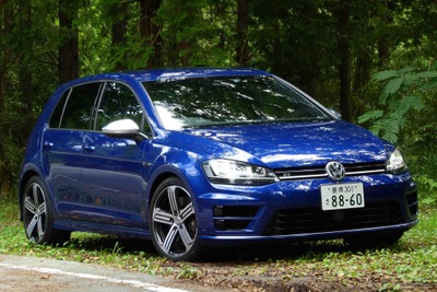 【VW ゴルフR 試乗】高性能車ながら驚くべき洗練度…島崎七生人 画像