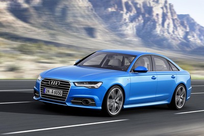 アウディ A6 、欧州で改良新型を発表…表情変化 画像