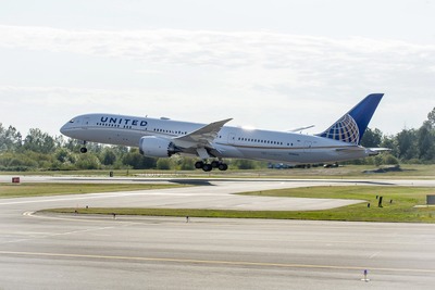 ユナイテッド航空、787-9型機を受領…北米の航空会社で初 画像