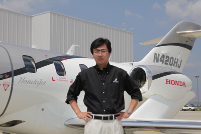 ホンダエアの藤野社長、航空工学革新賞受賞…エンジン配置形態などの技術が評価 画像