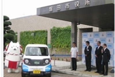 NTN、超小型モビリティを磐田市の実証事業に貸与…インホイールモーターシステム搭載 画像