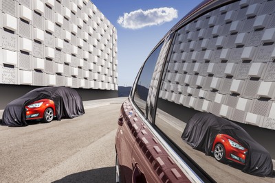フォード の欧州小型MPV、C-MAX …改良新型を予告 画像