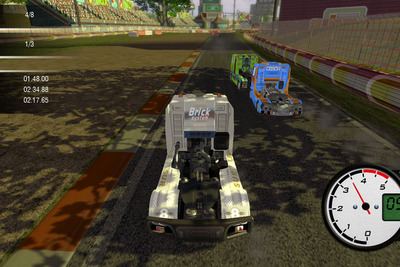 トラック同士がバトルする異色のレースゲーム「World Truck Racing」 画像