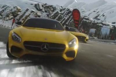 メルセデスの新型スポーツカー、AMG GT …ゲームに登場［動画］ 画像