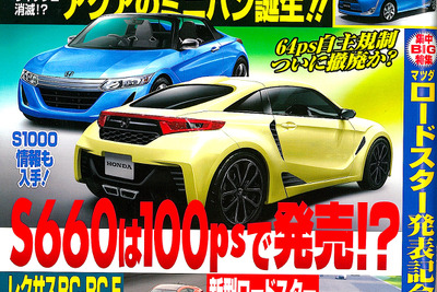 軽自動車、64ps規制撤廃か!?…ベストカー 2014年10月26日号 画像