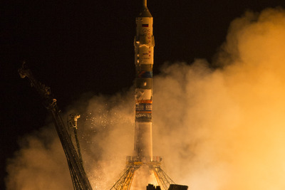 ソユーズ TMA-14M 宇宙船、ISSにドッキング…第41次長期滞在がスタート 画像