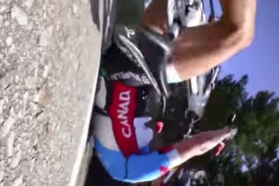 オンボードカメラがロード世界選手権に初登場！　集団落車の瞬間も 画像