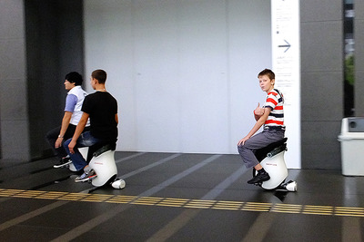 ホンダの次世代「一輪車」を体験できる空間が登場 日本科学未来館 画像