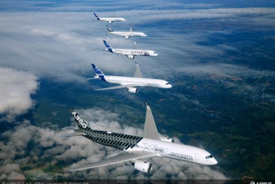 エアバス、最新旅客機A350-900がEASAから型式証明を取得 画像
