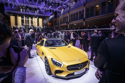 【パリモーターショー14】メルセデス-AMG GT、初公開…AMGはスポーツカーブランドへ 画像