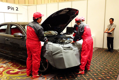【Audi Twin Cup 2014 日本決勝】サービスと技術で日本の頂点を狙うガチンコ競技 画像