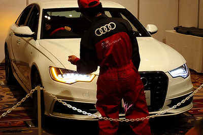 【Audi Twin Cup 2014 日本決勝】ホーンが鳴らない!?　メカニックによる修理テストは白熱…世界大会出場者が決定 画像