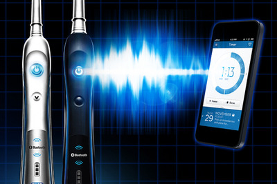スマホとリンクするブラウンの電動ハブラシ…アプリで歯磨きをモニター 画像