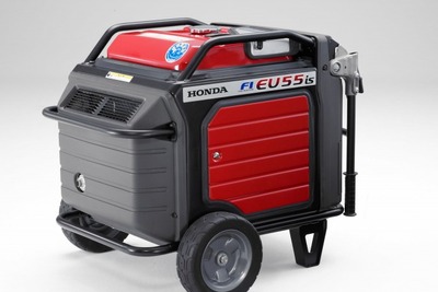 ホンダ、発電機 EU55is をモデルチェンジ…FI搭載で燃費向上 画像